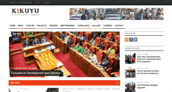 Desktop Screenshot of kikuyuconstituency.com